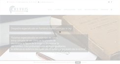 Desktop Screenshot of celtiusabogados.com