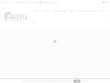 Tablet Screenshot of celtiusabogados.com